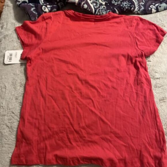 NWT St Louis Cardinals Women's Medium Red Short Sleeve Shirt - Picture 2 of 6